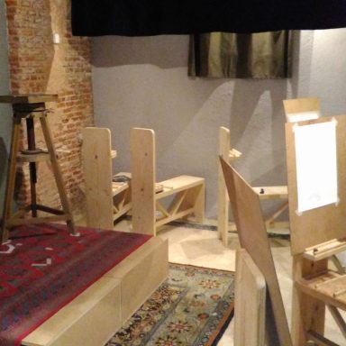 Sala de Dibujo y Pintura con el Modelo