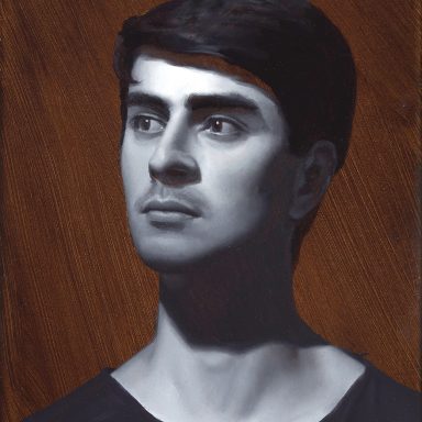 Jose M_Oleo sobre Lienzo_Grisalla